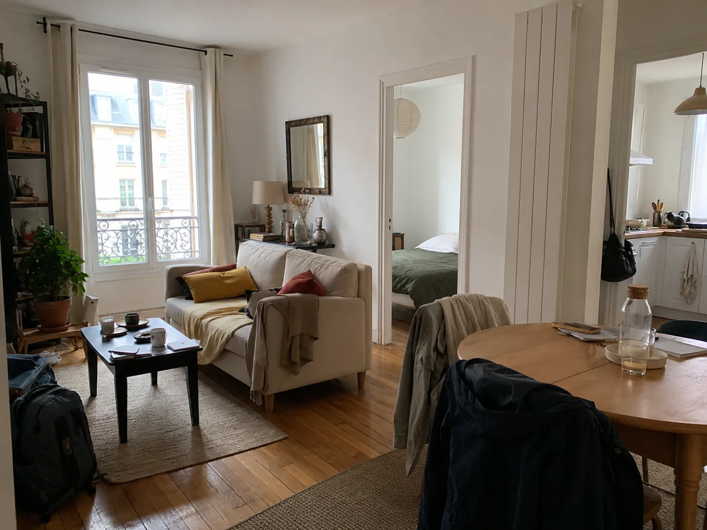 État des lieux avant le départ — Paris 11e, T2 48 m²